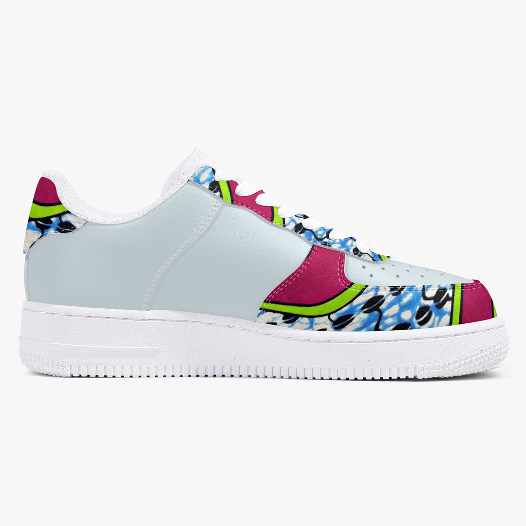 Prestige Basses Zébra - sneaker basse motif wax africain Kakips - vue 4