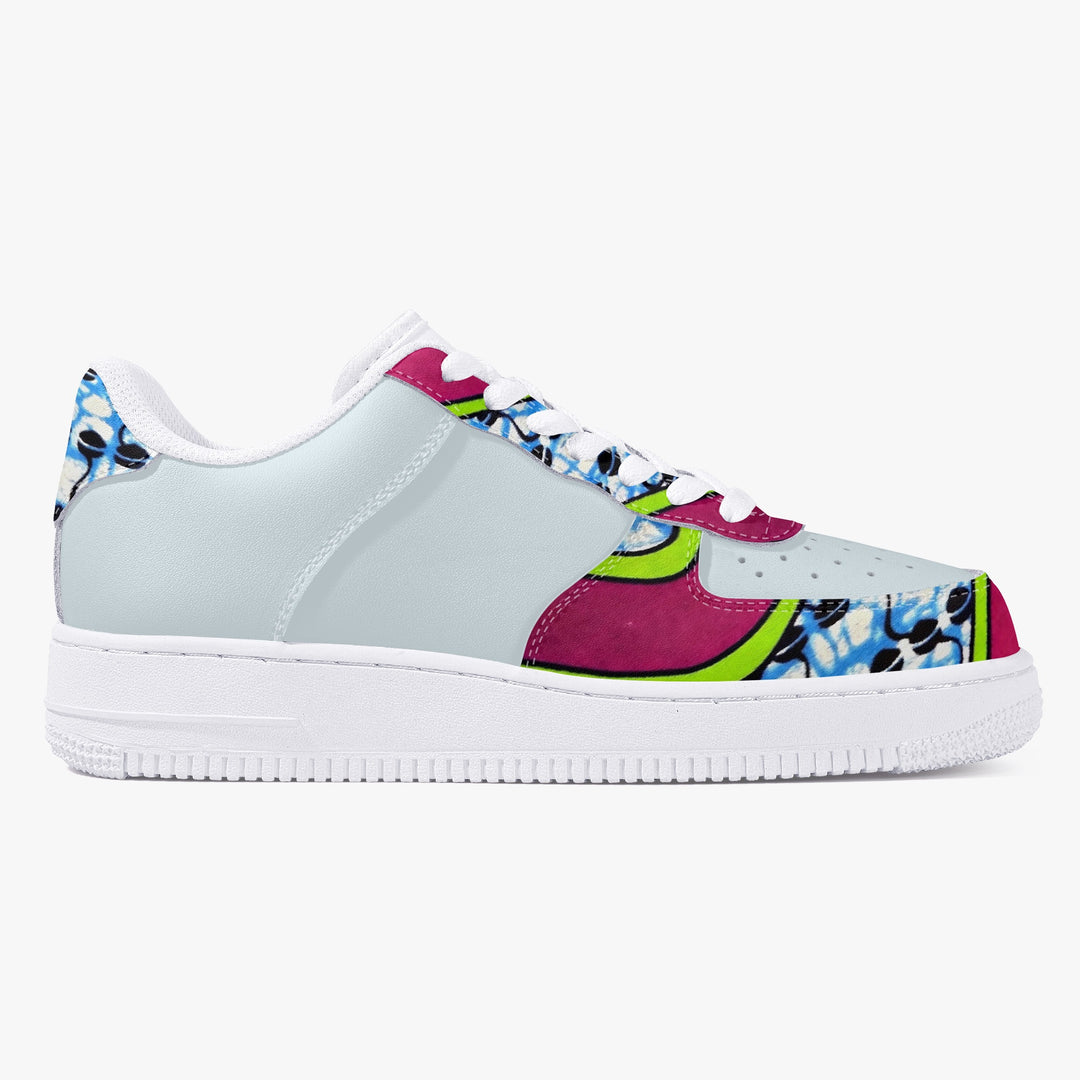 Prestige Basses Zébra - sneaker basse motif wax africain Kakips - vue 6