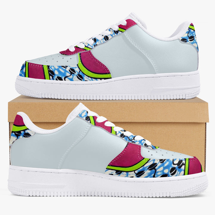 Prestige Basses Zébra - sneaker basse motif wax africain Kakips - vue 9