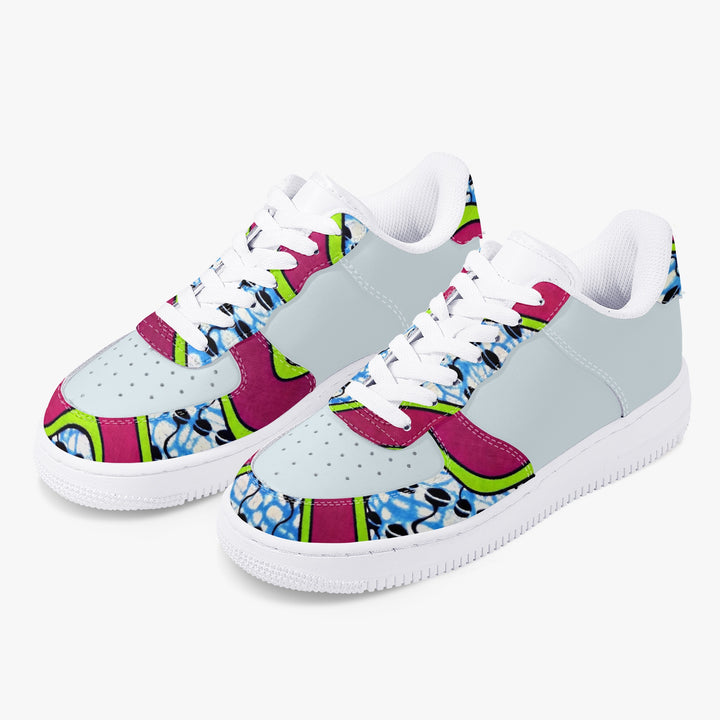Prestige Basses Zébra - sneaker basse motif wax africain Kakips - vue 7