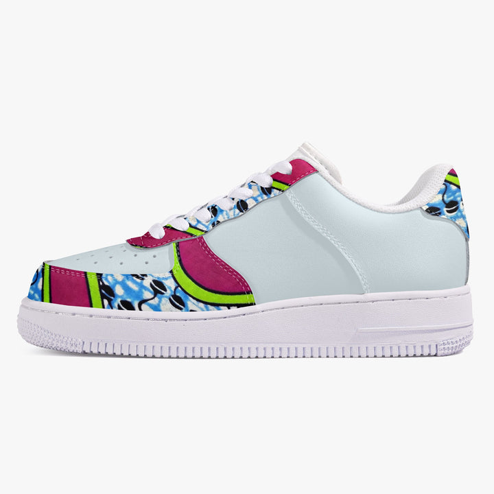 Prestige Basses Zébra - sneaker basse motif wax africain Kakips - vue 3